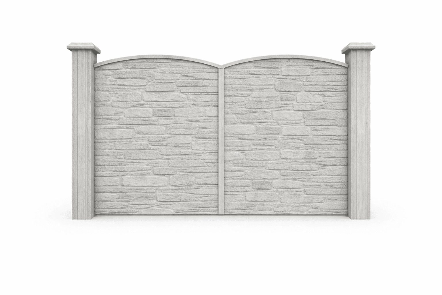 STL-3 Opeka (krivoliki) betonska ograda