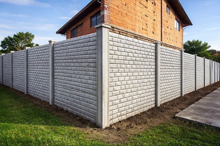 STL-2 STL 2 Glavna - realan projekat betonske ograde