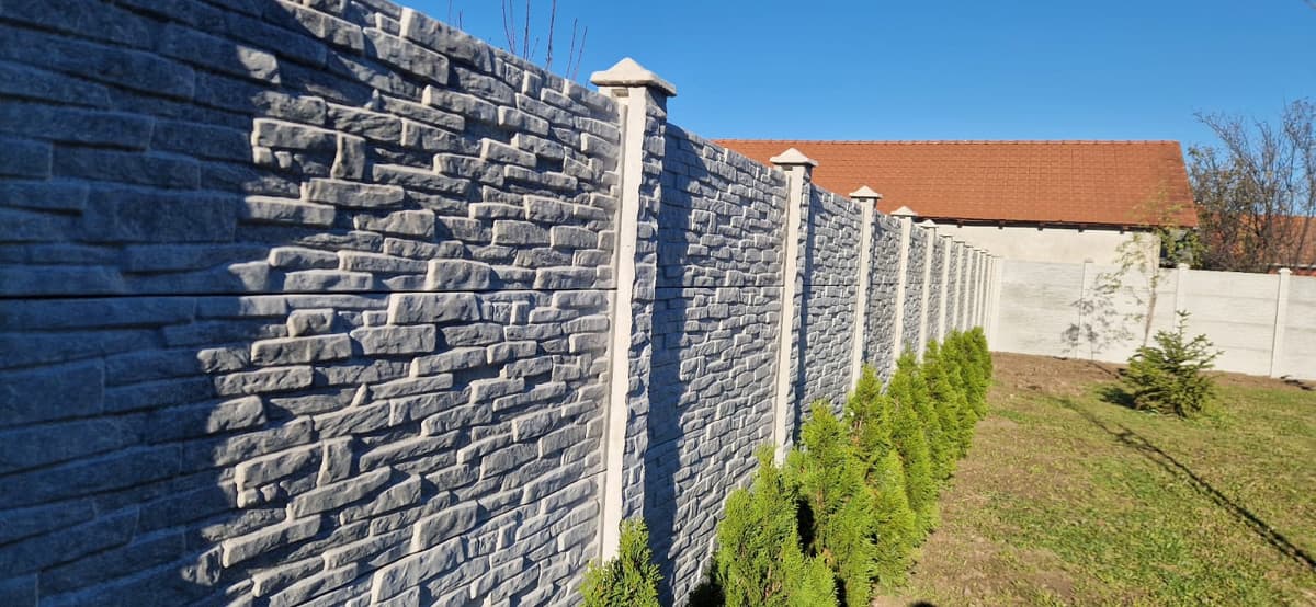 STL-6 stl 6Glavna - realan projekat betonske ograde